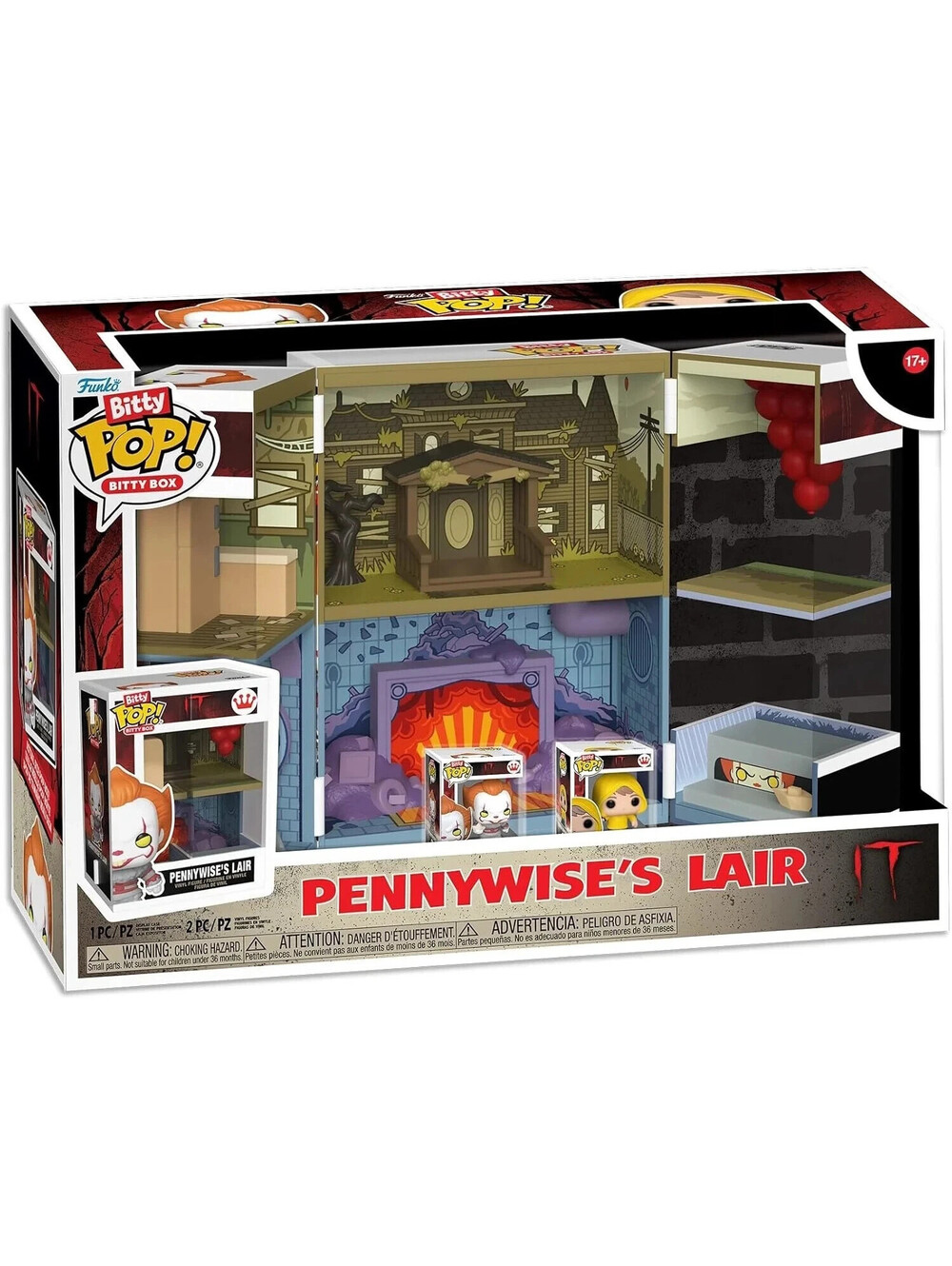 Funko Bitty Pop! Bitty Box: It Funhouse Pennywise's Lair